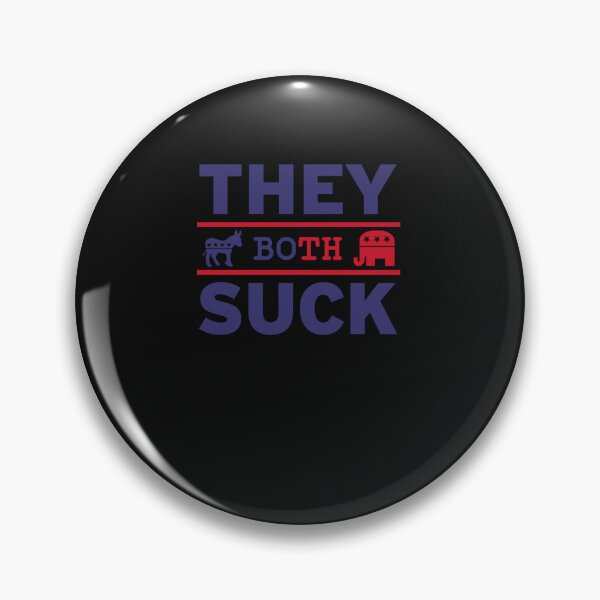 Item preview, They Both Suck Anti-Political Party Libertarian Classic T-Shirt designed and sold by SvenNobels.