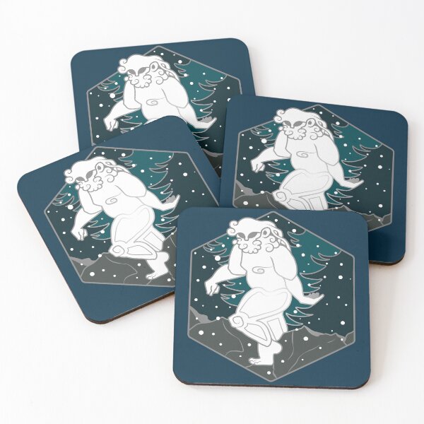 Item preview, Yeti | Celtic Cryptids | Enamel Pin Design Myths Folklore Sasquatch Bigfoot Appalachia American designed and sold by SugaredTea.