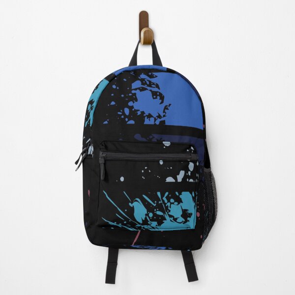 Item preview, Different Paint Splashes - Stripes Shades of Blue - S06 designed and sold by AlfabetDesign.