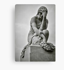 Weeping Canvas Print