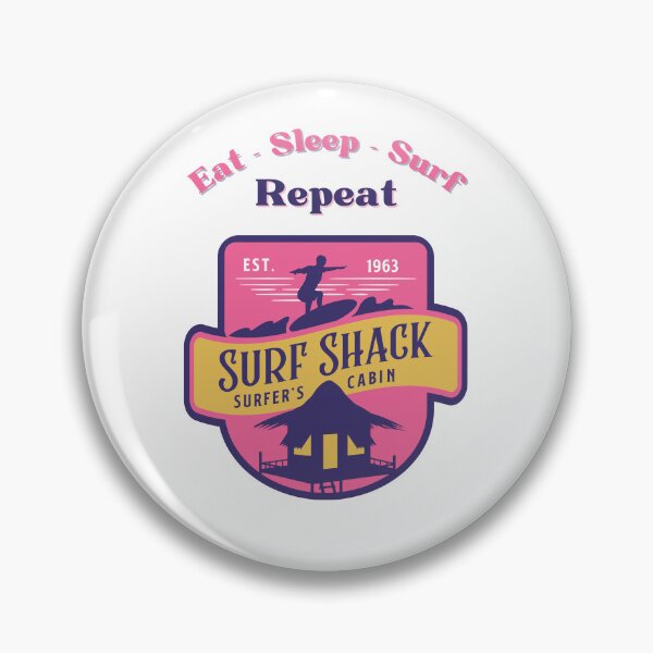 Item preview,  Surf Shack - eat, sleep, surf & repeat designed and sold by DeversDesigns.