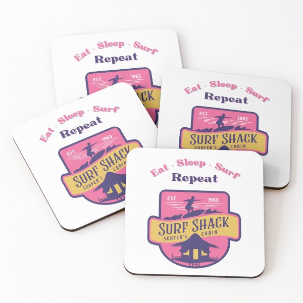 Item preview,  Surf Shack - eat, sleep, surf & repeat designed and sold by DeversDesigns.