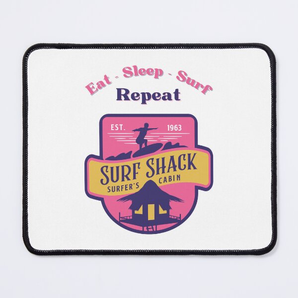 Item preview,  Surf Shack - eat, sleep, surf & repeat designed and sold by DeversDesigns.