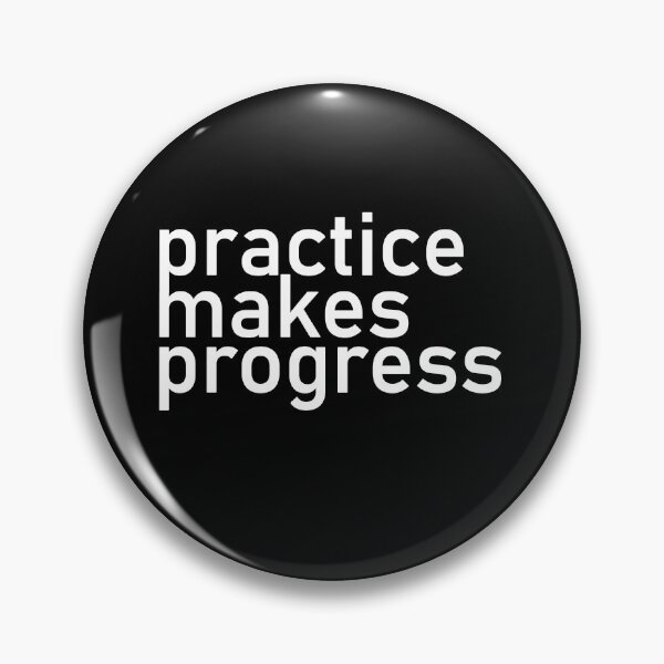 Item preview, Practice Makes Progress designed and sold by Housestore.
