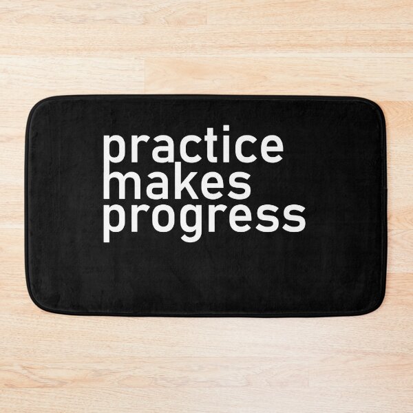 Item preview, Practice Makes Progress designed and sold by Housestore.