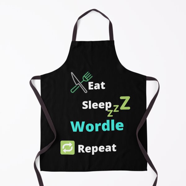 Item preview, Eat sleep wordle repeat | Wordle word game | wordle obsessed designed and sold by Vicsdesignsart.