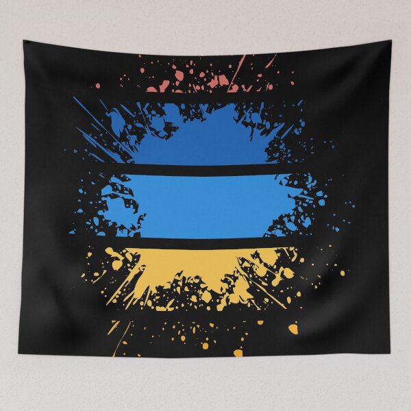 Item preview, Different Paint Splashes Stripes - S05 designed and sold by AlfabetDesign.