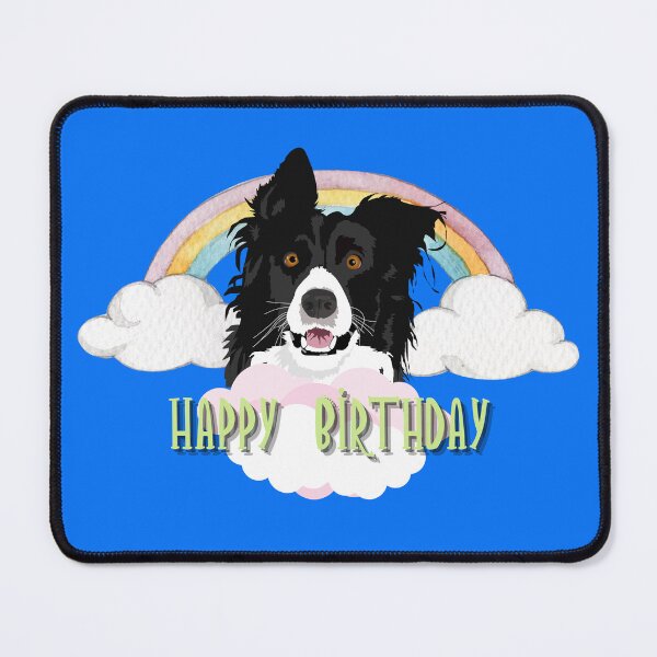 Item preview, Happy Birthday Rainbow Dogs in The Clouds designed and sold by Willyboy16.