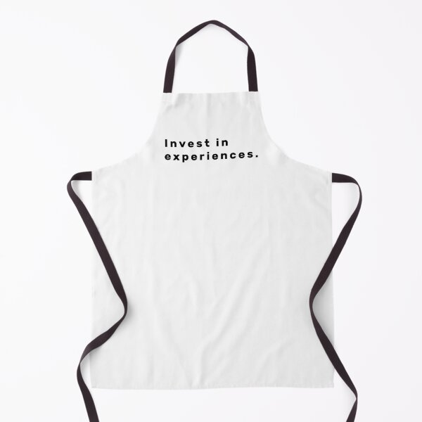 Item preview, Invest in experiences. - Black designed and sold by Parag's Travel Shop.