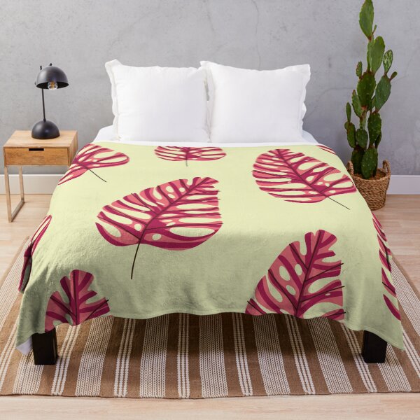 Item preview, Red leaf on a yellow background designed and sold by Talitha Marya.