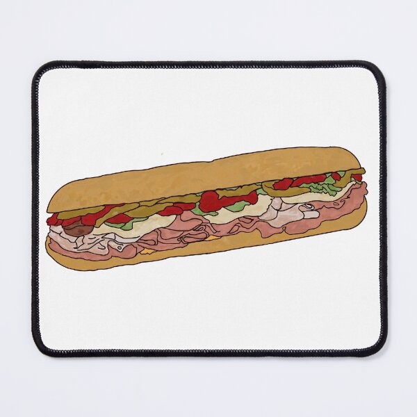 Item preview, Hoagie Illustration designed and sold by allyaubry23.