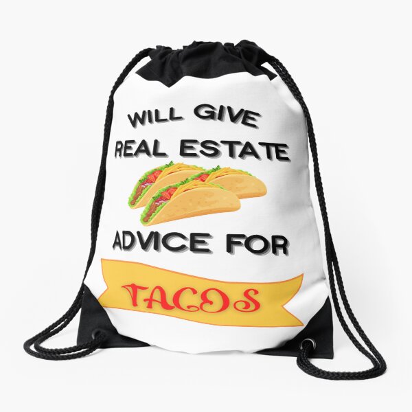 Item preview, Will Give Real Estate Advice for Tacos designed and sold by KatsKorner365.