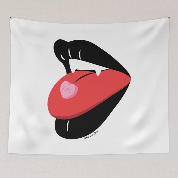 Item preview, Vampire T-ShirtKiss Pill designed and sold by BondiArthur.