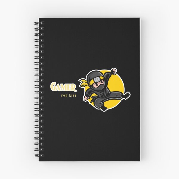 Item preview, Gamer for Life with Funny Cartoon Ninja designed and sold by PRIVARSHU.