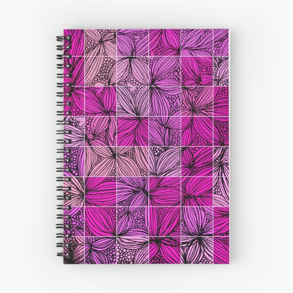 Item preview, Fun Flower and Polkadot Doodle Pattern designed and sold by MazerolleArt.