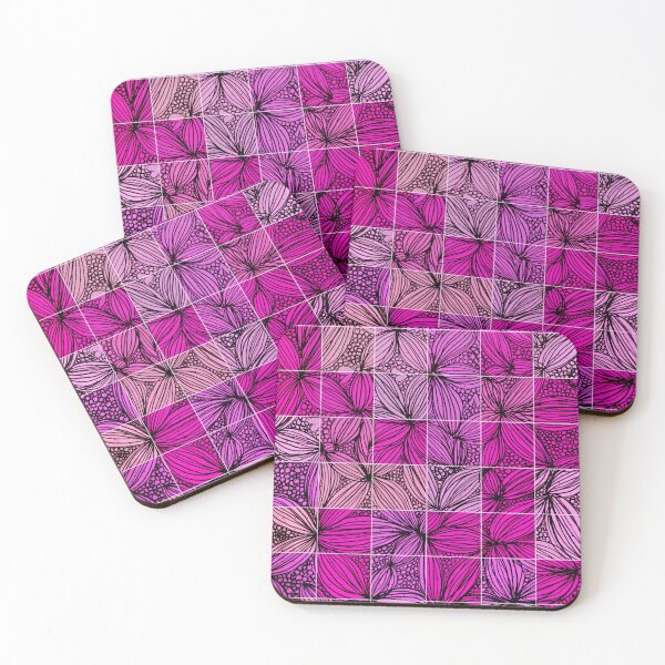 Item preview, Fun Flower and Polkadot Doodle Pattern designed and sold by MazerolleArt.
