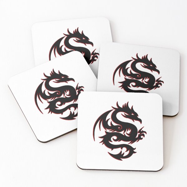 Item preview, Dragon tribal red and black designed and sold by AmonRa16.