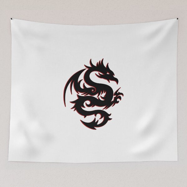 Item preview, Dragon tribal red and black designed and sold by AmonRa16.