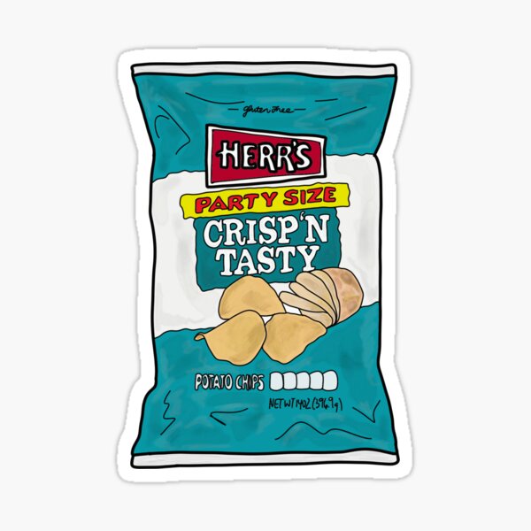 Herrs Potato Chips Sticker