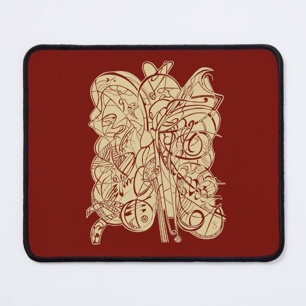 Item preview, Ethnic red inverted butterfly designed and sold by pompelmouss.
