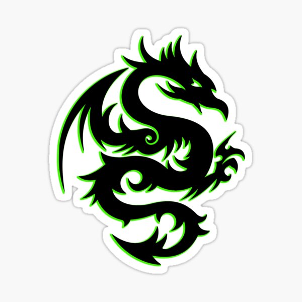 Decal Chinese Dragon Tattoo Sticker PNG Clipart Art Black And White  Chinese Dragon Costume Decal Free
