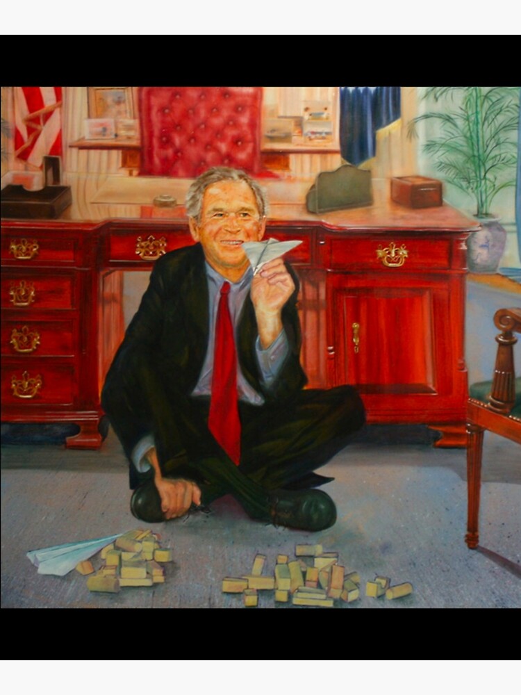 George W Bush Paper Airplanes Jenga