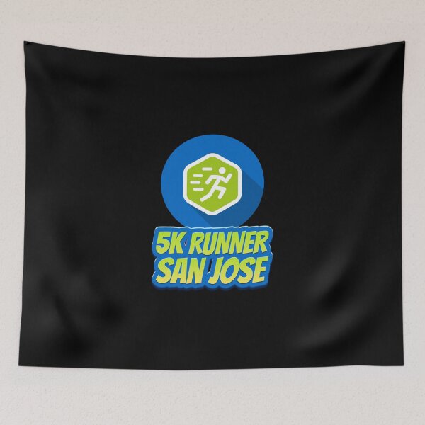 Item preview, 5k Runner San Jose Masks Mugs Tees Sticker designed and sold by mercedesfr47.