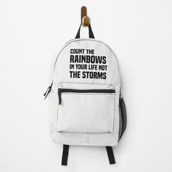 Item preview, count the rainbows in your life not the storms designed and sold by Crystakim.