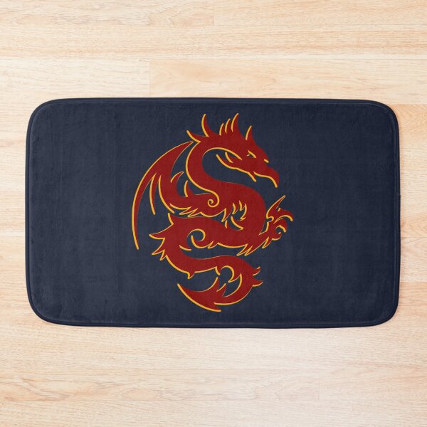 Item preview, Dragon tribal red orange designed and sold by AmonRa16.