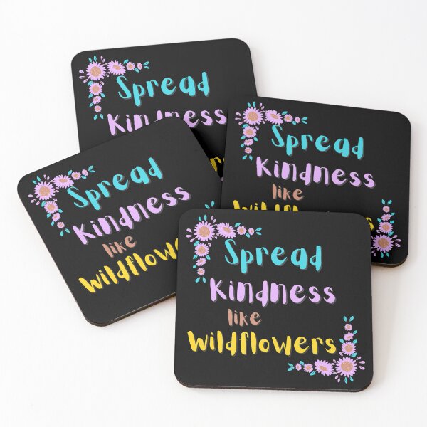 Item preview, Spread kindness like wild flowers  designed and sold by Vicsdesignsart.