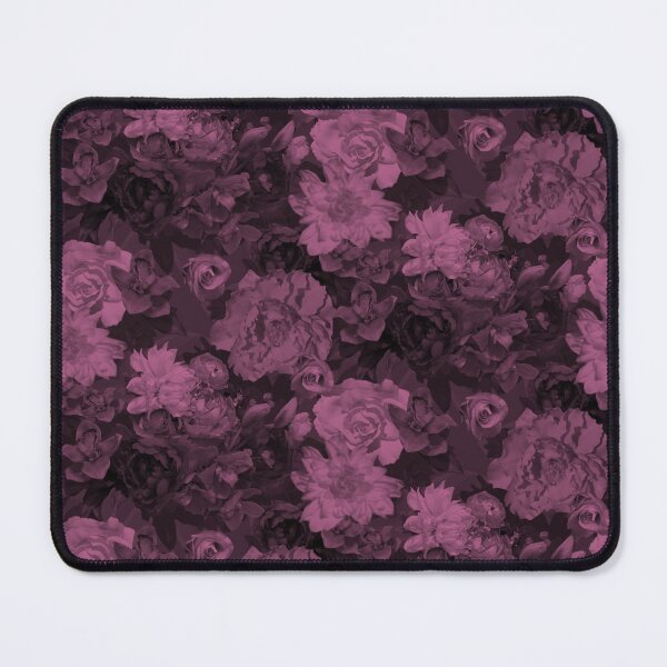 Item preview, Floral Abundance Monochrome Soft Magenta Half-Drop Repeat 5748 designed and sold by Art in My Loft.