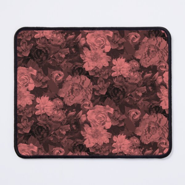 Item preview, Floral Abundance Monochrome Blush Half-Drop Repeat 5748 designed and sold by Art in My Loft.