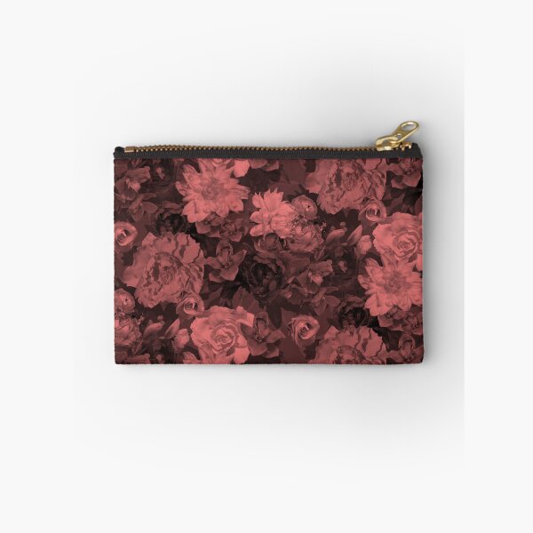 Item preview, Floral Abundance Monochrome Blush Half-Drop Repeat 5748 designed and sold by Art in My Loft.
