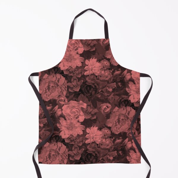 Item preview, Floral Abundance Monochrome Blush Half-Drop Repeat 5748 designed and sold by Art in My Loft.