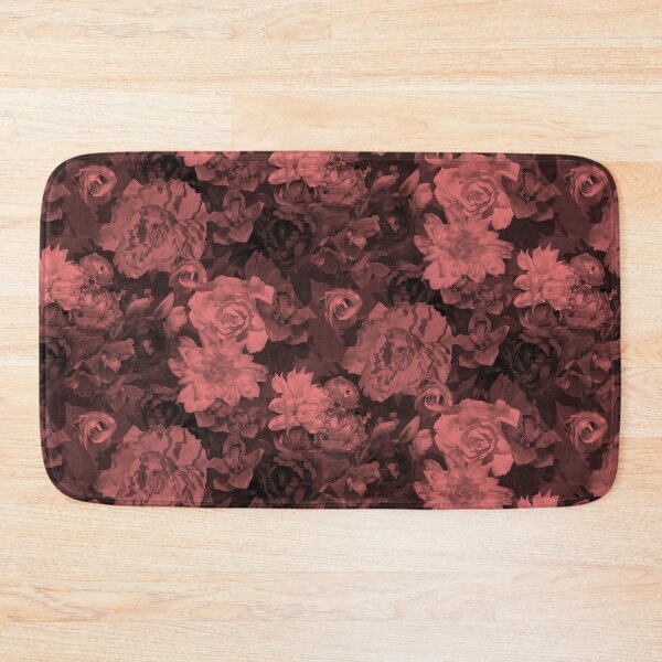 Item preview, Floral Abundance Monochrome Blush Half-Drop Repeat 5748 designed and sold by Art in My Loft.