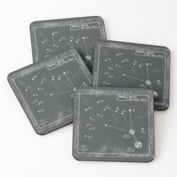 Item preview, Betty hills star map - zeta reticuli star system  designed and sold by Localnonunion.