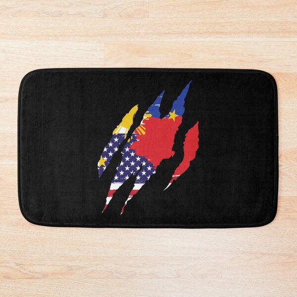Item preview, Filipino American Flag Paw Print For A Pinoy Culture Lover designed and sold by Nessshirts.