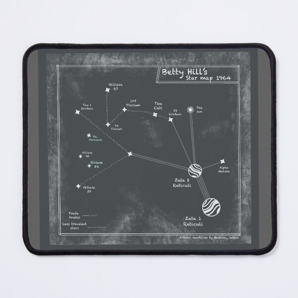 Item preview, Betty hills star map - zeta reticuli star system designed and sold by Localnonunion.