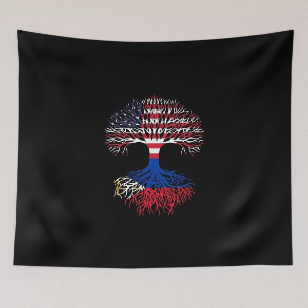 Item preview, Filipino American DNA Tree For A Philippine Culture Lover designed and sold by Nessshirts.