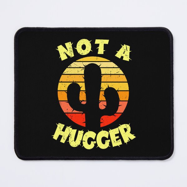 Item preview, Not A Hugger Funny Vintage Cactus Sarcastic Retro Saguaro Cactus designed and sold by SUNarea.