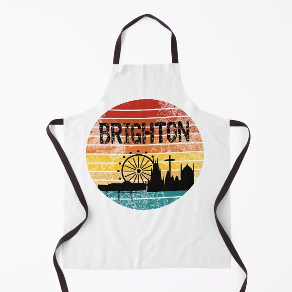 Item preview, Brighton Retro Sunset w/ Skyline designed and sold by StudioFourty2.