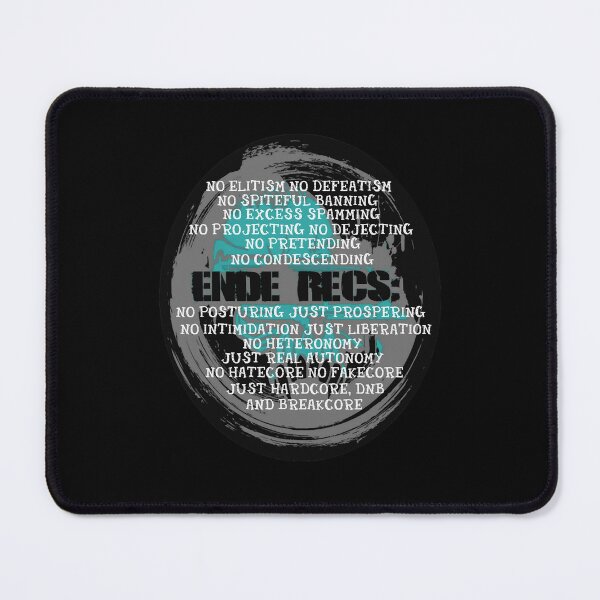 Item preview, ENDE Records Manifesto designed and sold by RoyGonzalez.