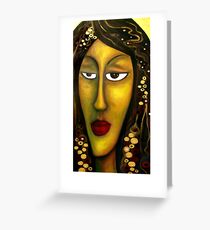Glowing Greeting Card