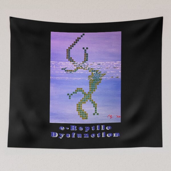 Item preview, e-Reptile Dysfunction designed and sold by RoyGonzalez.