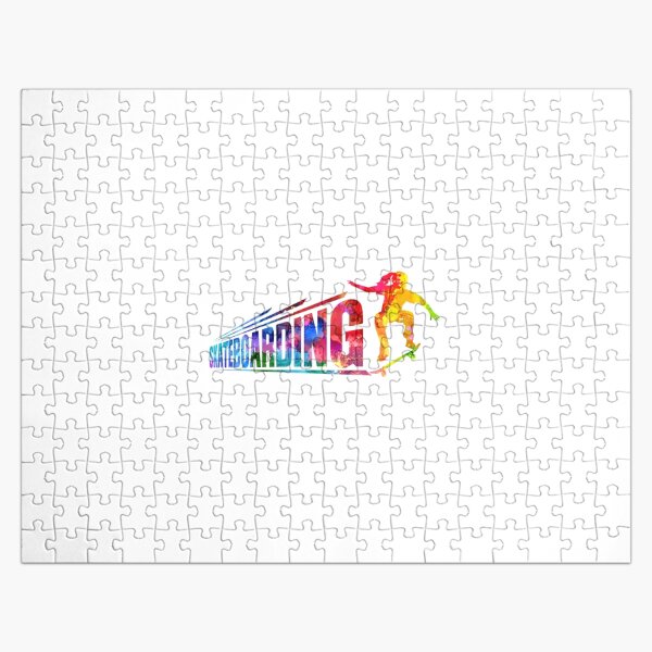 Item preview, Skateboarding Bigger watercolor designed and sold by Kaylee-Rachael.
