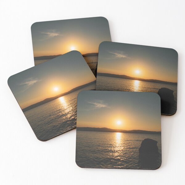 Item preview, Skiathos - Mandraki Beach sunset view designed and sold by skiathoscrafts.