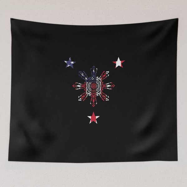 Item preview, American Flag Three Stars And A Sun For A Pinoy Filipino  designed and sold by Nessshirts.