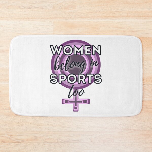 Item preview, Women Belong in Sports Too designed and sold by LusDigiArt.