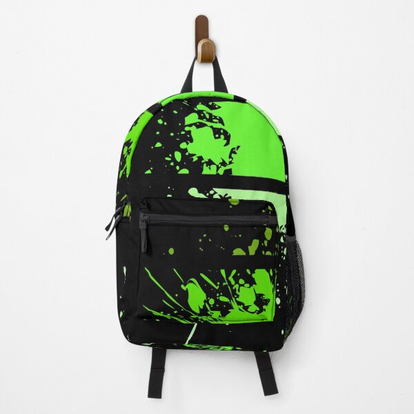 Item preview, Paint Splashes - neon green - S16 designed and sold by AlfabetDesign.
