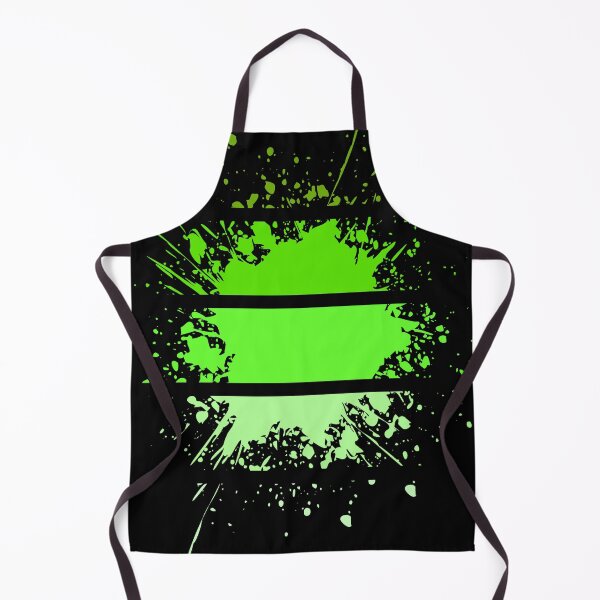 Item preview, Paint Splashes - neon green - S16 designed and sold by AlfabetDesign.